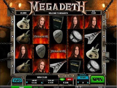 Slot zur Band Megadeth