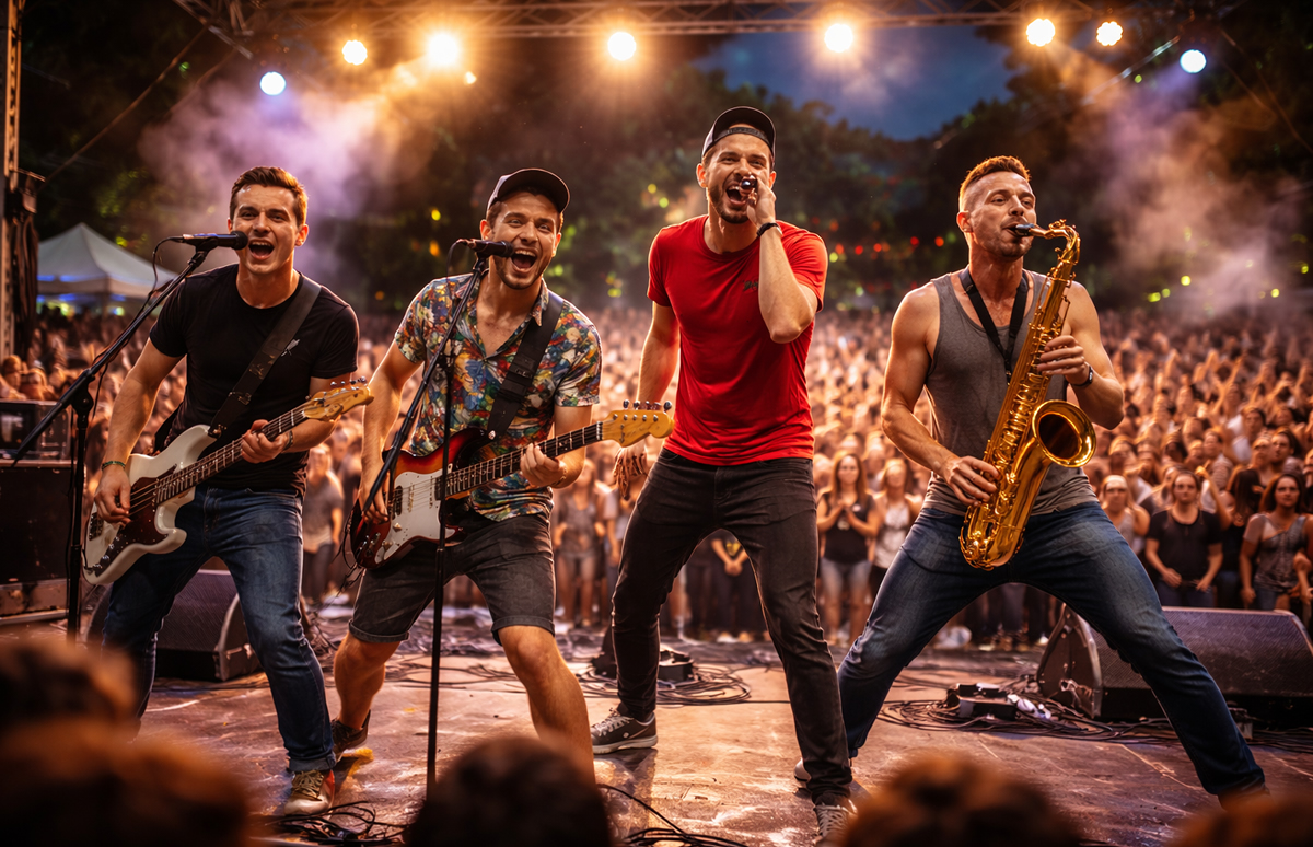 The Savants ein letztes Mal beim Ract-Festival wiedervereint